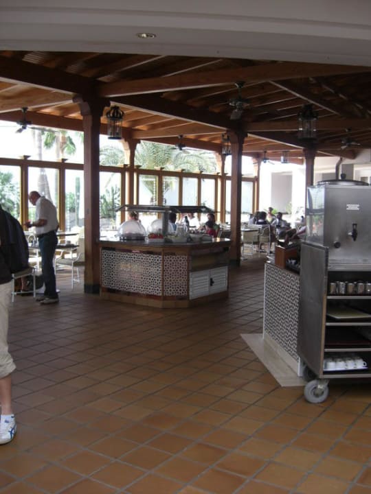 Hier geb es Spätaufsteherfrühstück Hotel Riu Paraiso Lanzarote