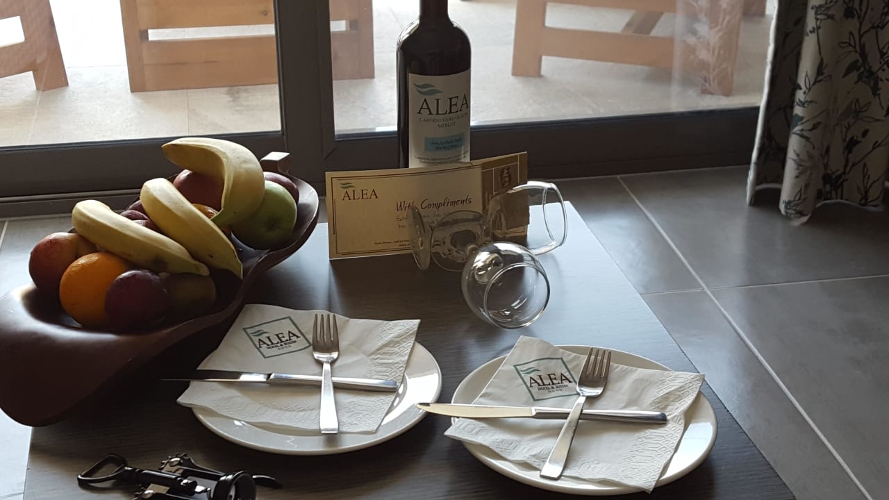 Begrüßung  Alea Hotel & Suites
