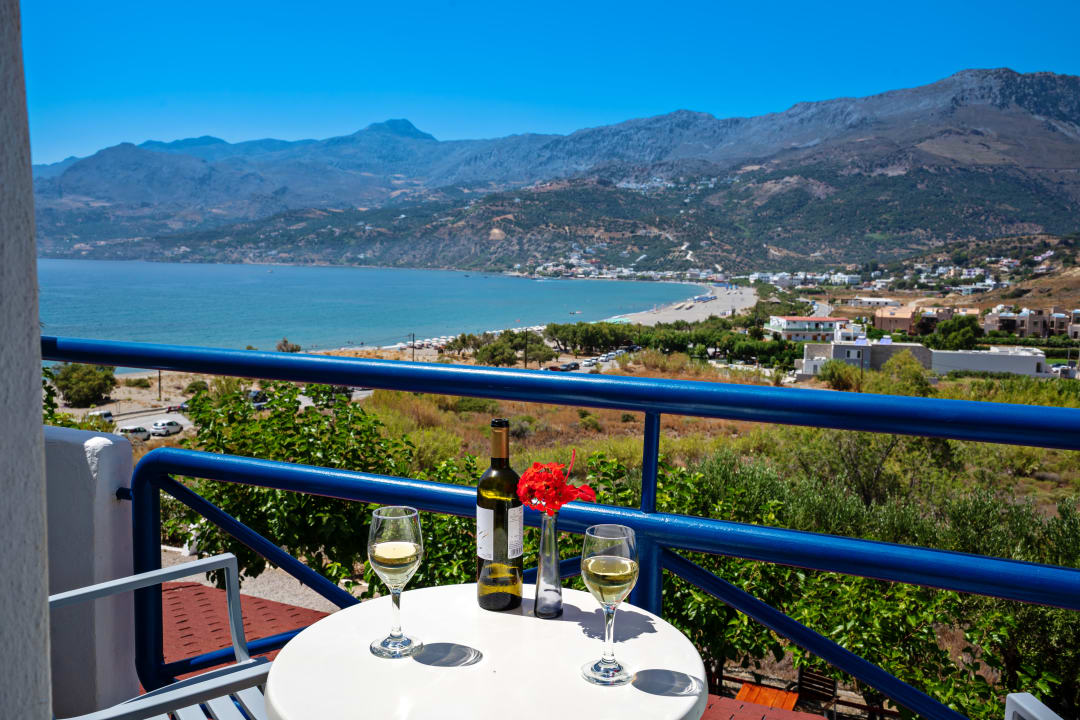 Ausblick Plakias Bay Hotel