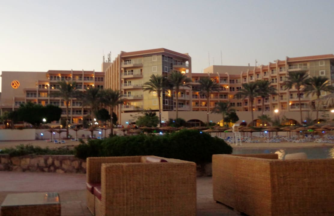 View from the island Marriott Hurghada Beach Resort