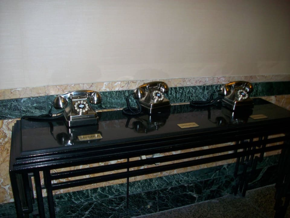 Dekorativ in der Lobby Hotel Edison