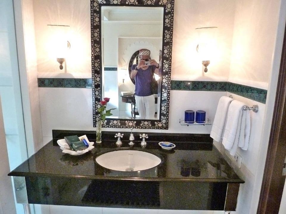 Badezimmer im Premium-Zimmer The Oberoi Udaivilas Udaipur