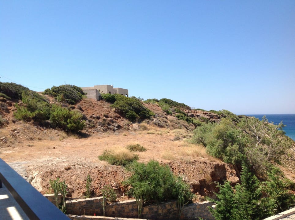 Ausblick tagsüber auf die Bucht  Atlantica Mikri Poli Crete