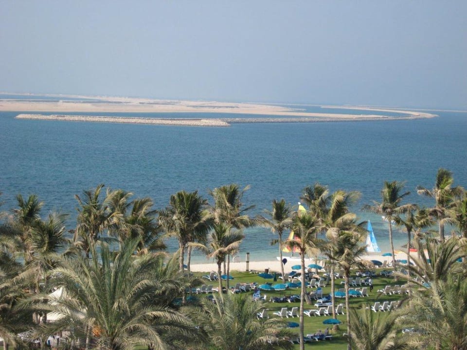 Blick aus dem Fenster JA Beach Hotel