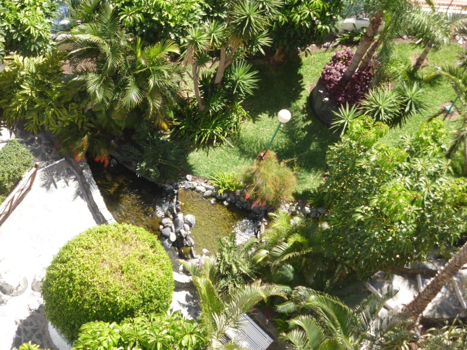 Blick vom Balkon allsun Hotel Lucana