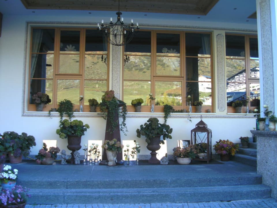 Eingang Alpenromantik Hotel Wirler Hof