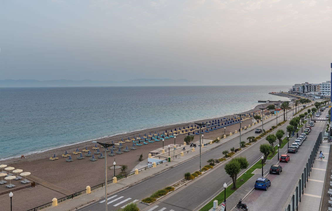 Blick von unserem Balkon Rhodos Horizon Resort