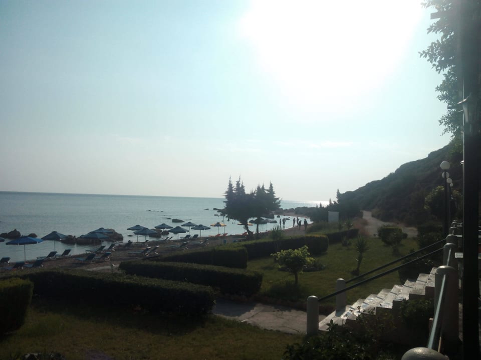 Ausblick von der Terrasse Pension Victoria