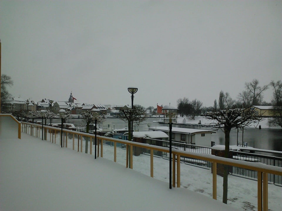 Winter in Havelberg Hotel am Hafen Havelberg Haida
