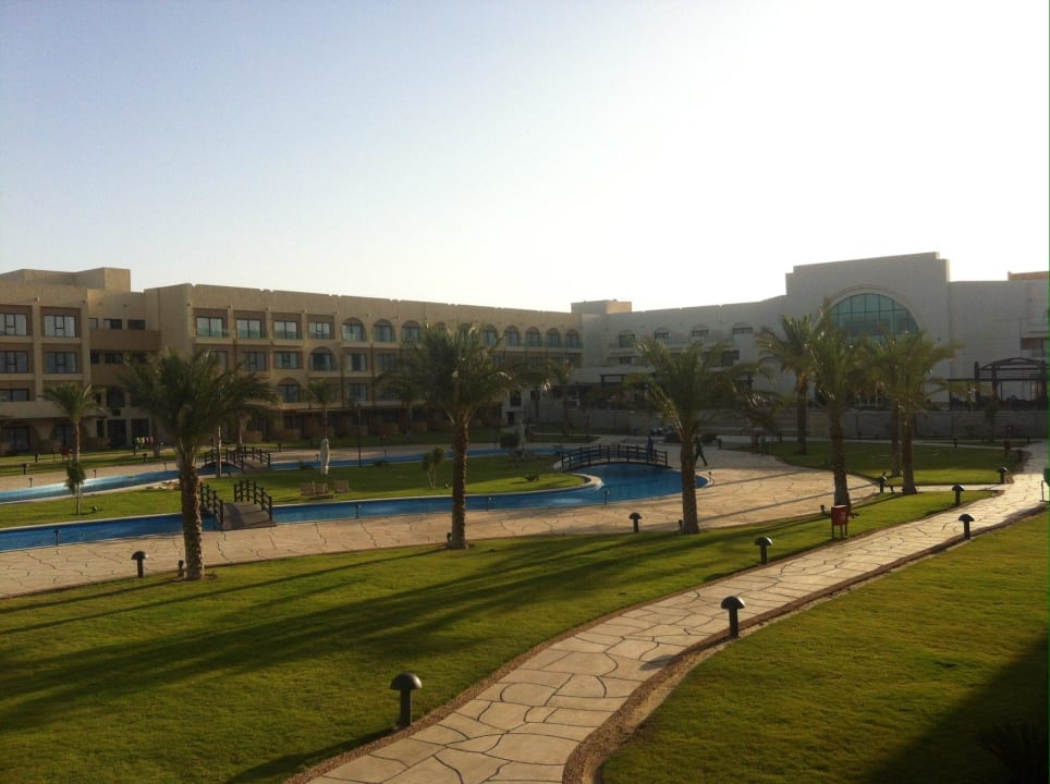 Ausblick vom Balkon Mövenpick Waterpark Resort & Spa Soma Bay