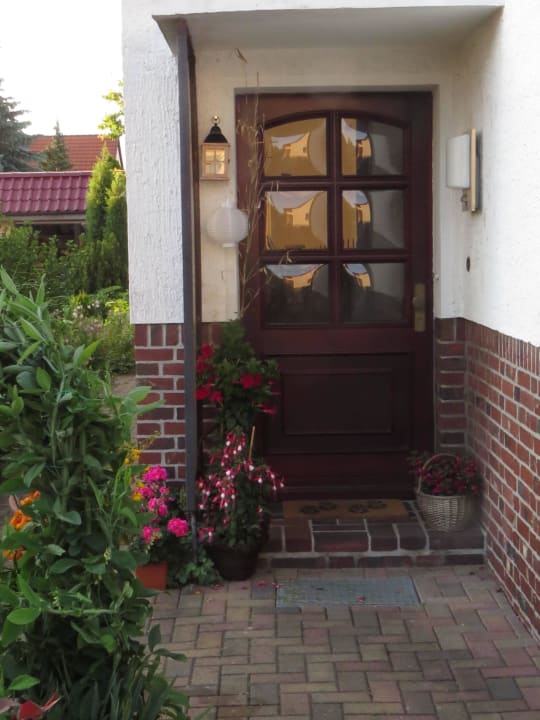 Eingang zur Ferienwohnung Ferienwohnung Genetzkie