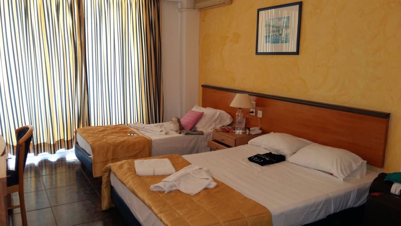 Unser Zimmer im Haupthaus HARPIN Georgioupolis Resort Aquapark & SPA