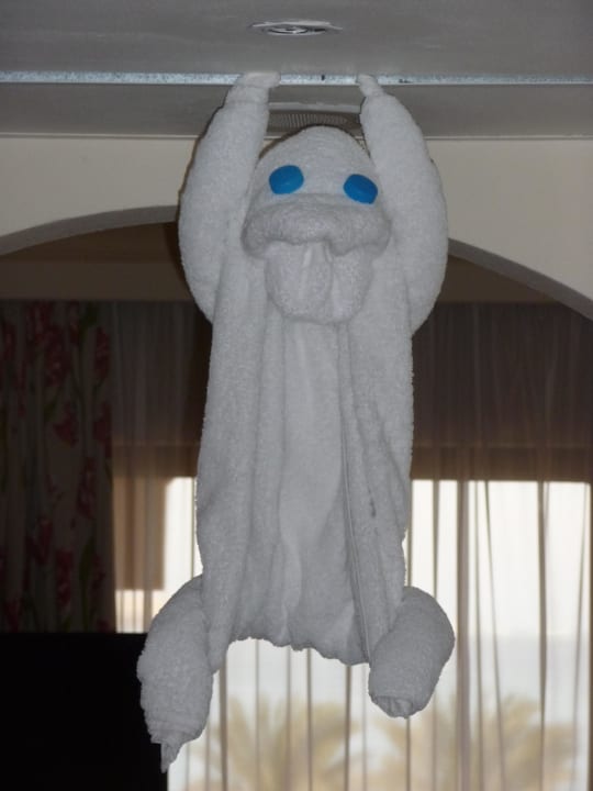 Affe aus Handtuch Continental Hotel Hurghada