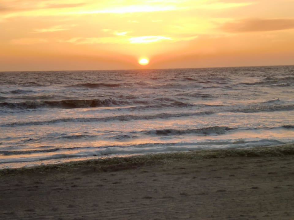 Sonnenuntergang Landal Beach Resort Ooghduyne