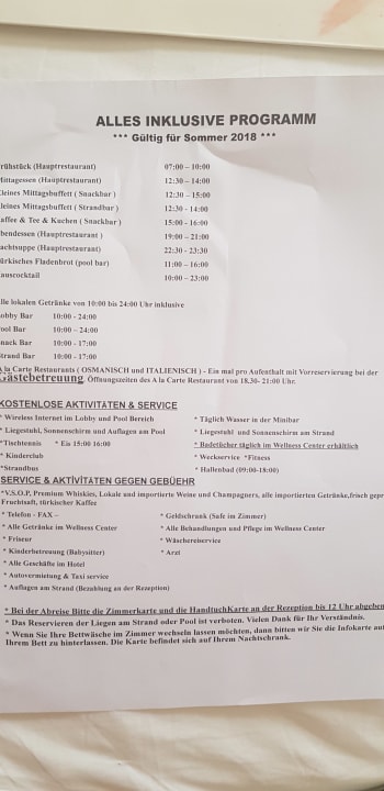 Sonstiges Seaden Corolla Hotel