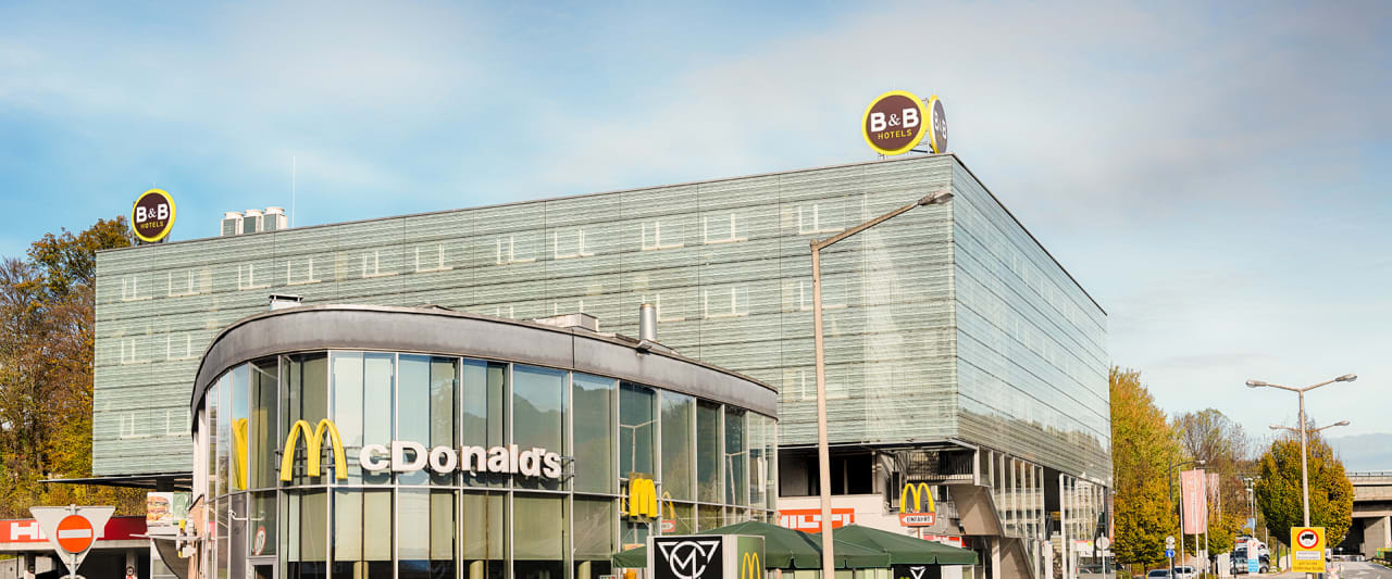 Außenansicht B&B Hotel Salzburg-Nord