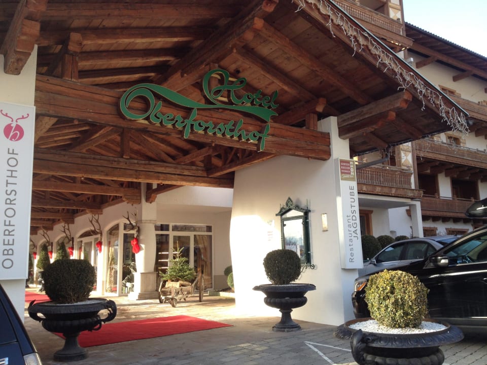 Wejście Hotel Oberforsthof