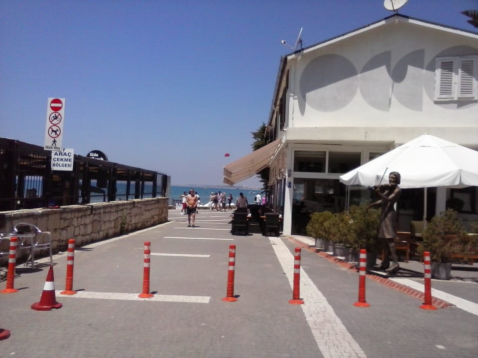 Weg zum Strand Side Miami Beach