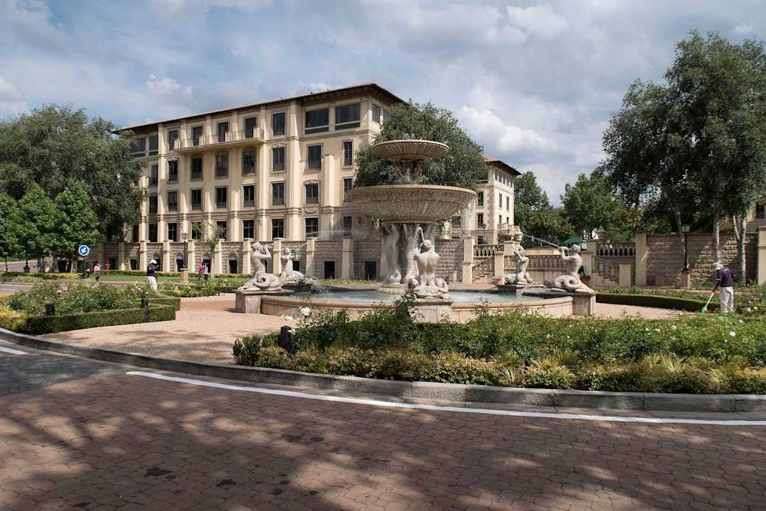 Blick vom Eingang Hotel Palazzo Montecasino