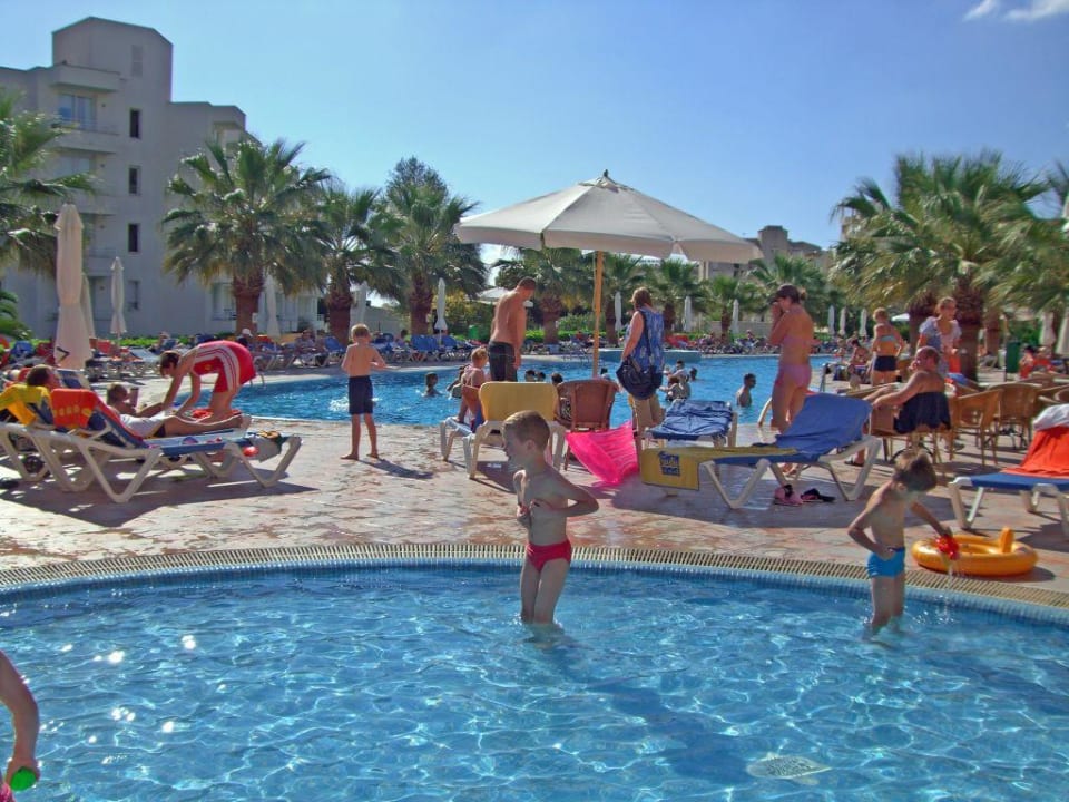 Poolbereich allsun App.-Hotel Orient Beach
