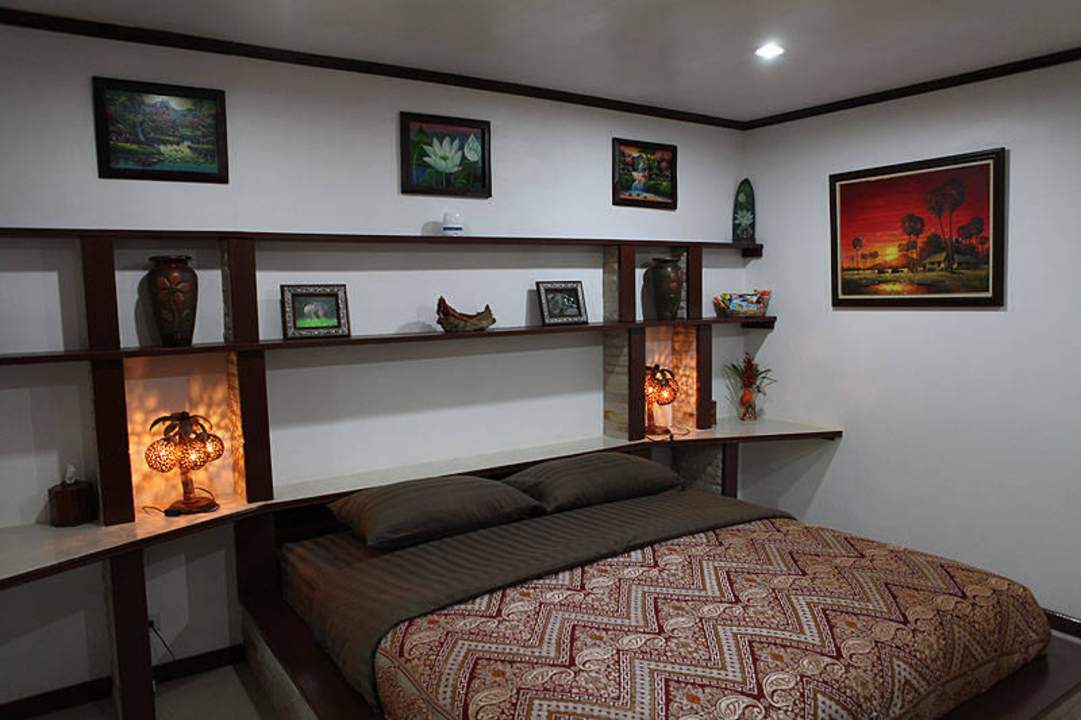 Eines der beiden Schlafzimmer vom Bungalow Nr 4 Adventure Resort Thailand