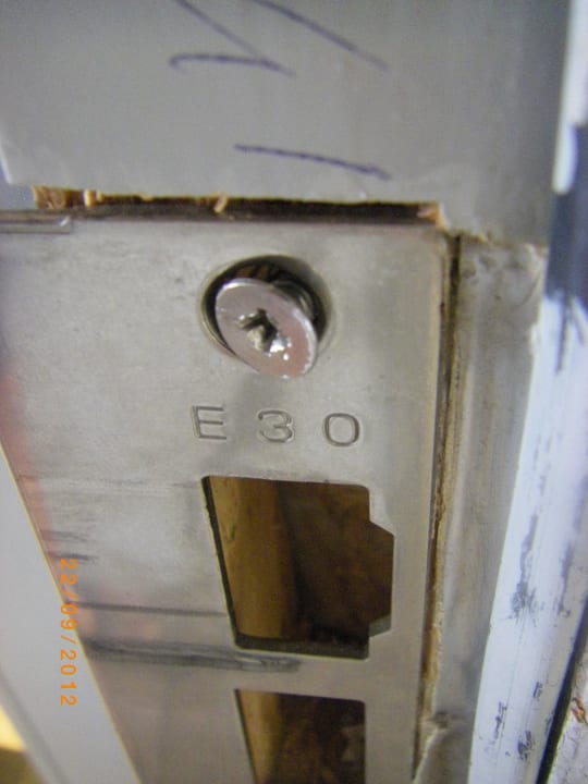 Schließblech Zimmertür Süral Saray Hotel