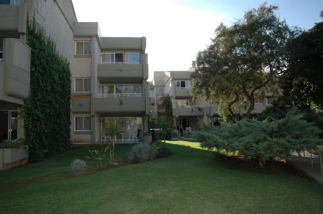 Weitläufige Appartementanlage unterer Teil Hipotels Mediterraneo Club