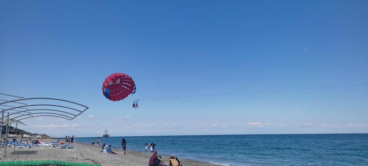Ausblick Sailor's Beach Club