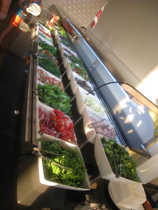 Salatbüffet Hotel Grand Side