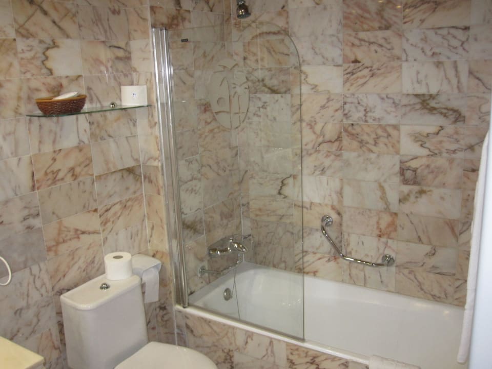 Duschwanne + WC + Ablage allsun Hotel Bella Paguera