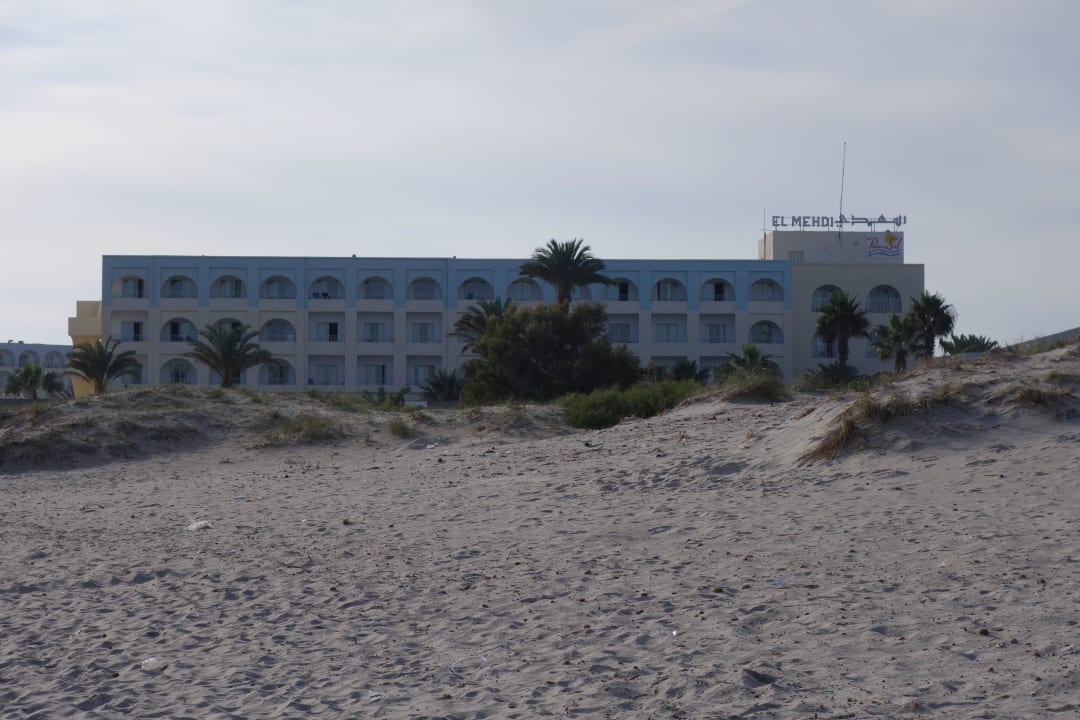 Blick von der Seite El Mehdi Beach Resort