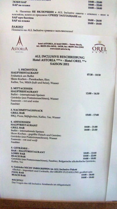 Show Cooking - Lächerlich hoch 3 MPM Hotel Astoria