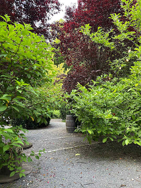 Gartenanlage Hotel Dwór Sanna