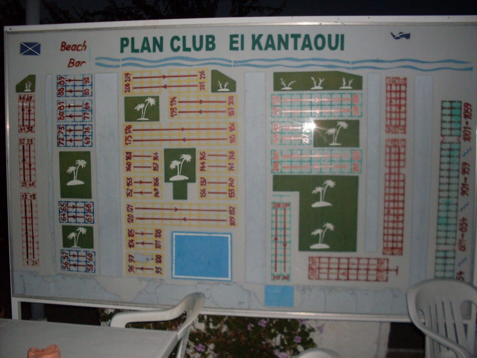 Übersichtsplan Hotel El Mouradi Club Kantaoui