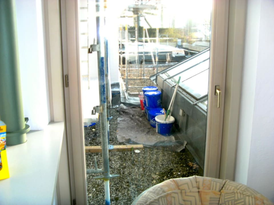 Baustelle rund ums Hotel Hotel Waldhorn