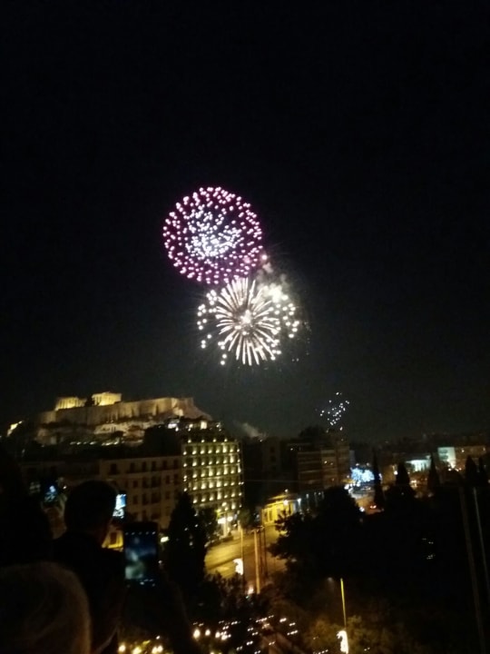 Ausblick Hotel Royal Olympic