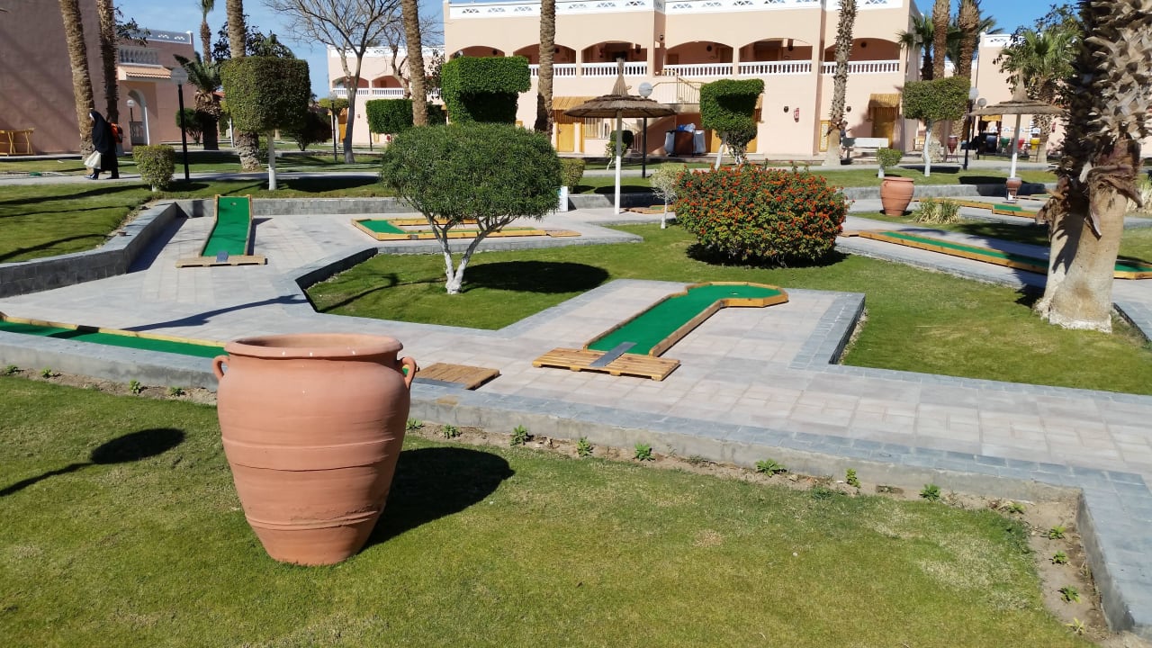 Minigolf gratis Beach Albatros Resort