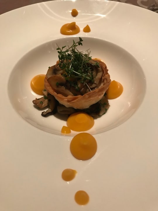 Hauptspeise Menü (vegan) Erlebnishotel Waltershof