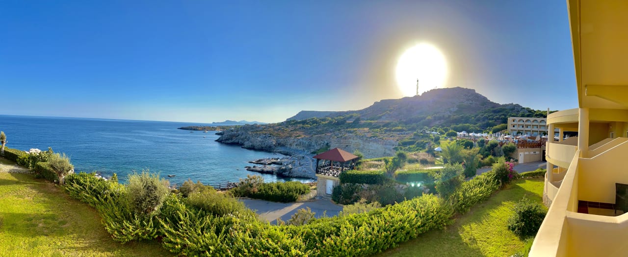 Ausblick Hotel Kalithea Horizon Royal