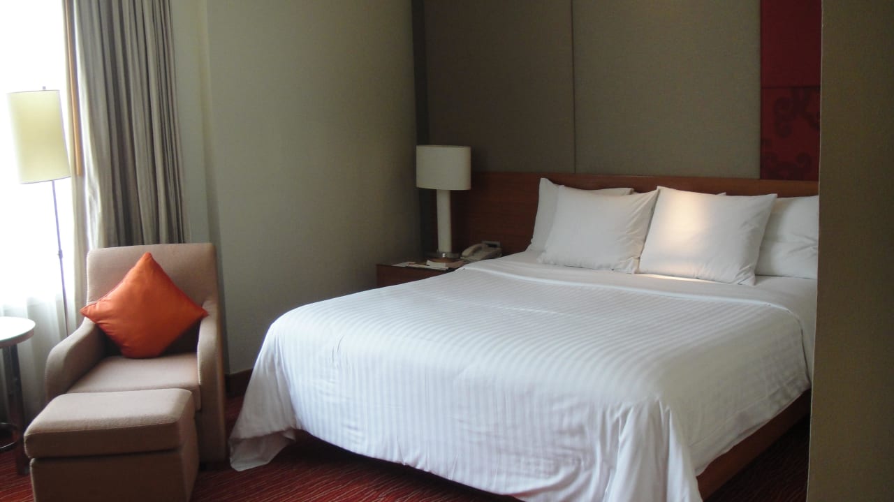 Man schläft super.... Hotel Courtyard By Marriott Bangkok