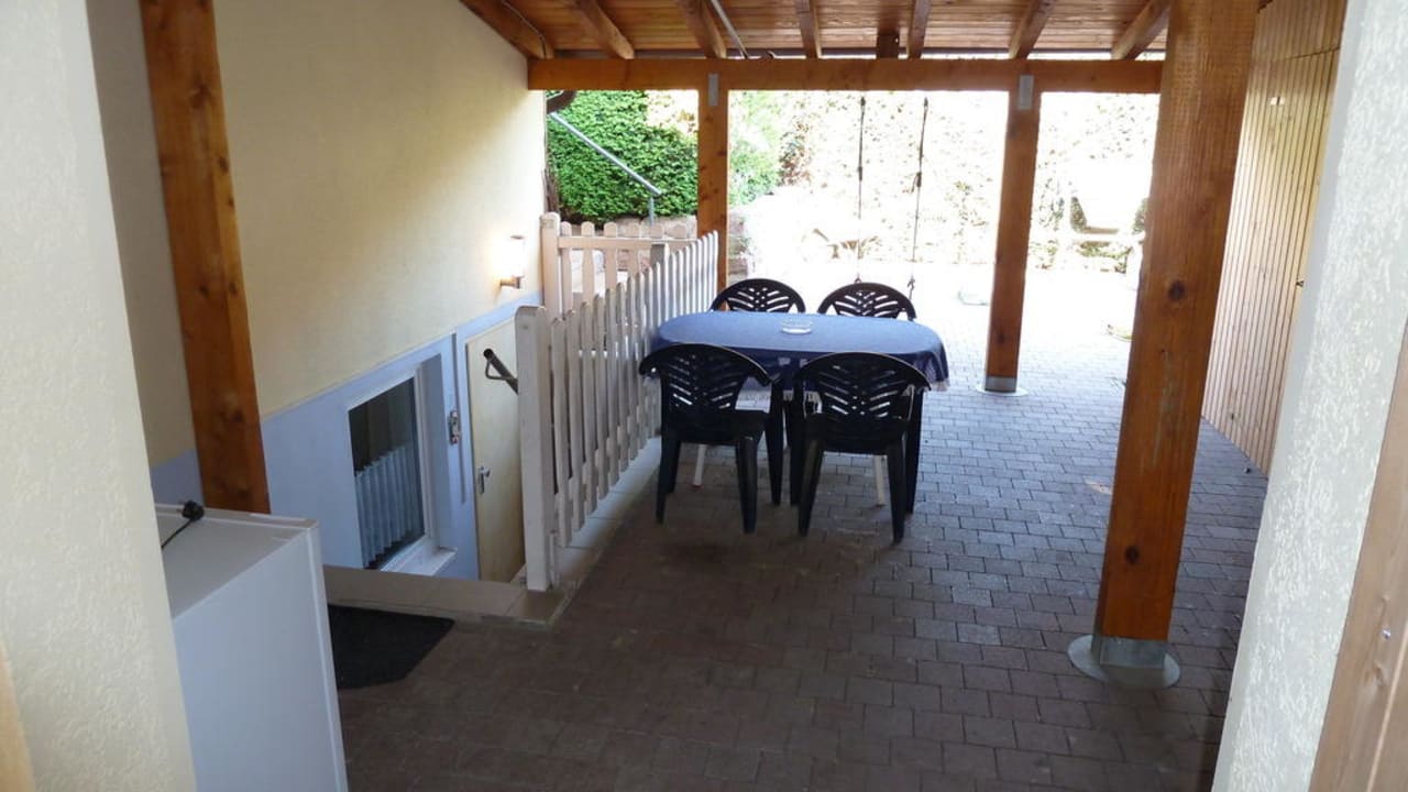 Eingang zum Zimmer Gästehaus Koch