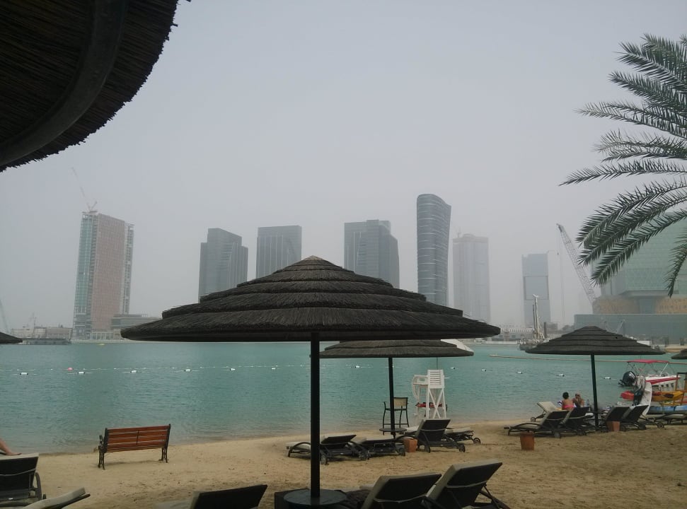 War schön mit Baustelle ist aber normal Le Meridien Abu Dhabi Resort