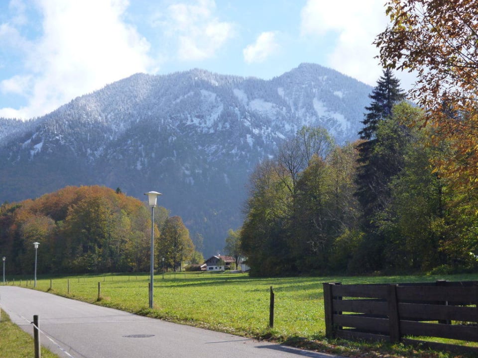 Ausblick auf die umliegenden Berge Gästehaus Gutfelder Hof