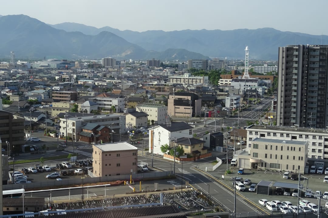 Ausblick Hotel Metropolitan Nagano