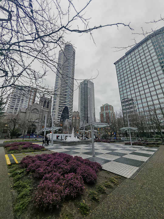 Außenansicht Hotel Sheraton Vancouver Wall Center