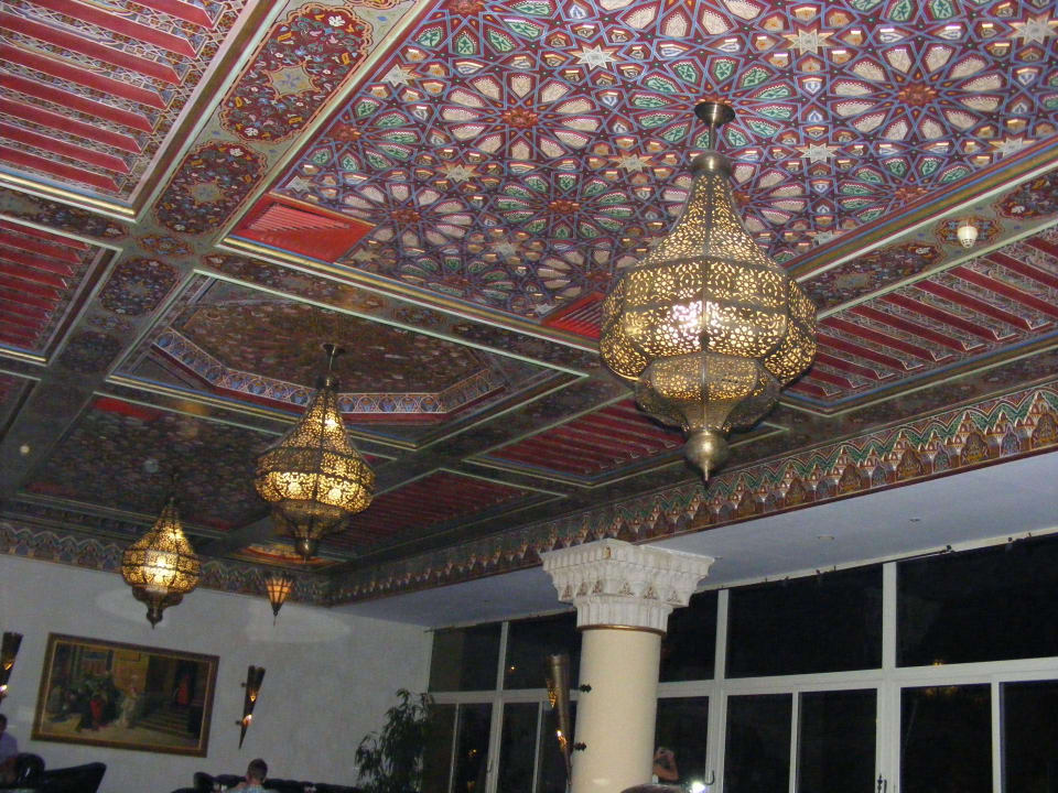 Beeindruckende Decke in der Lobby Pickalbatros Dana Beach Resort - Hurghada
