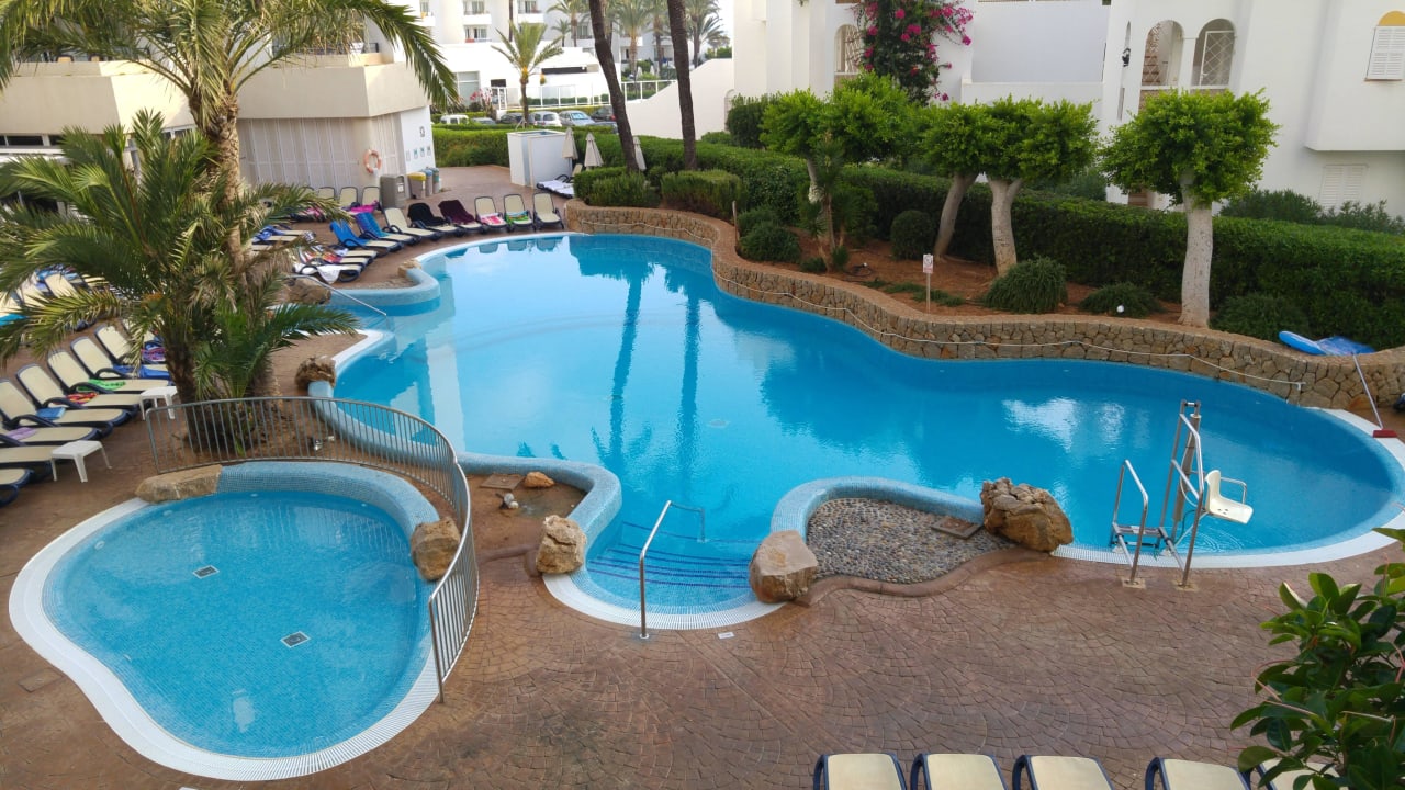 Blick vom Balkon Hipotels Bahia Grande