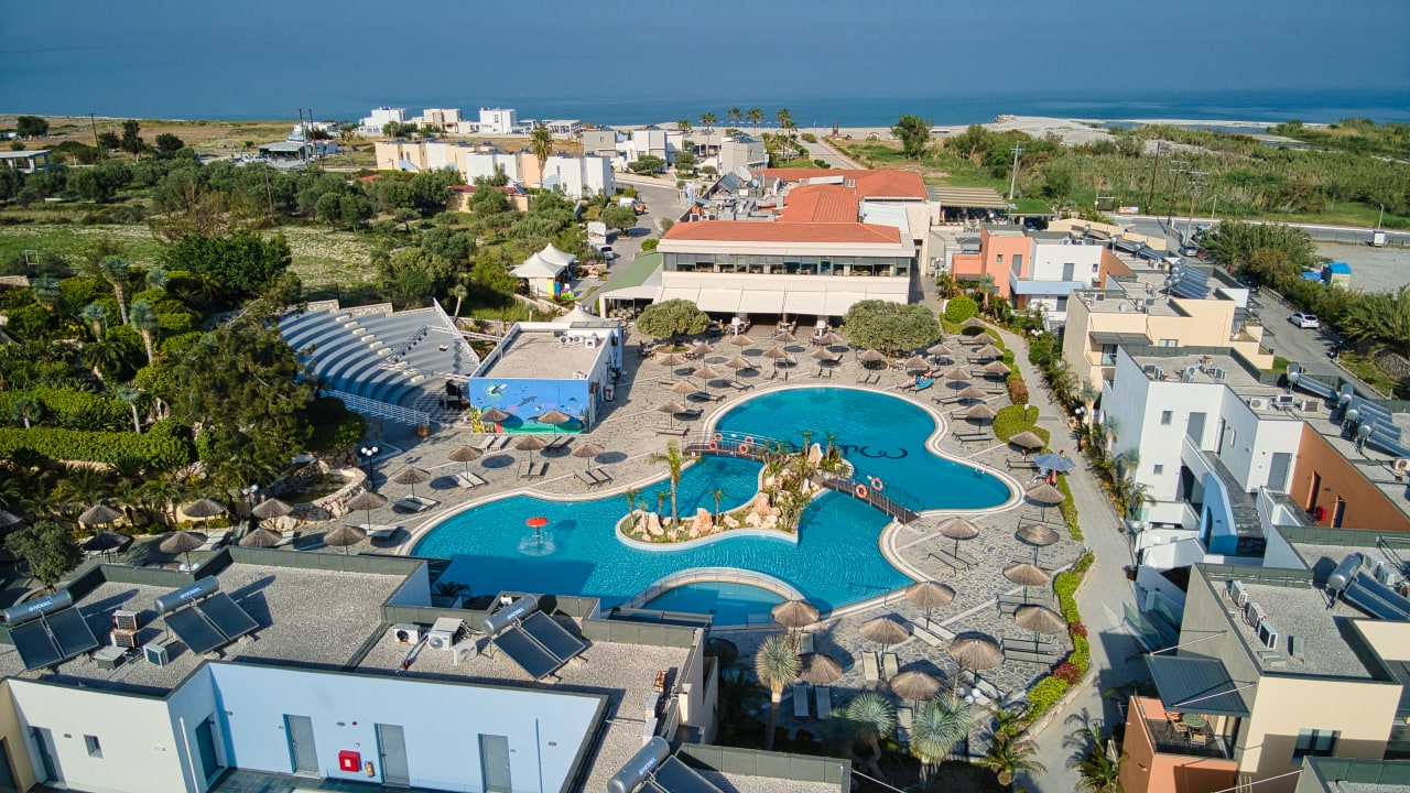 Außenansicht Atlantica Mikri Poli Rhodes