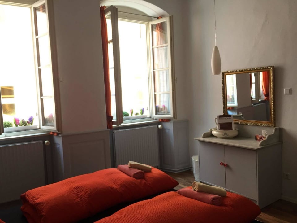 Schlafzimmer Altstadtpension Jeske