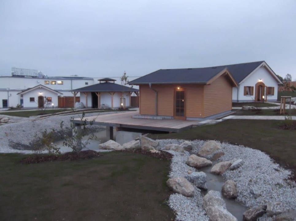 Saunadorf außen Siebenquell® GesundZeitResort